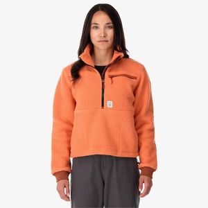 Topo Designs Mountain Fleece Pullover - Rust